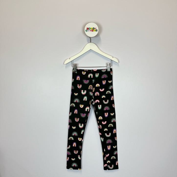 Calça Legging Infantil Cat & Jack Arco-íris 