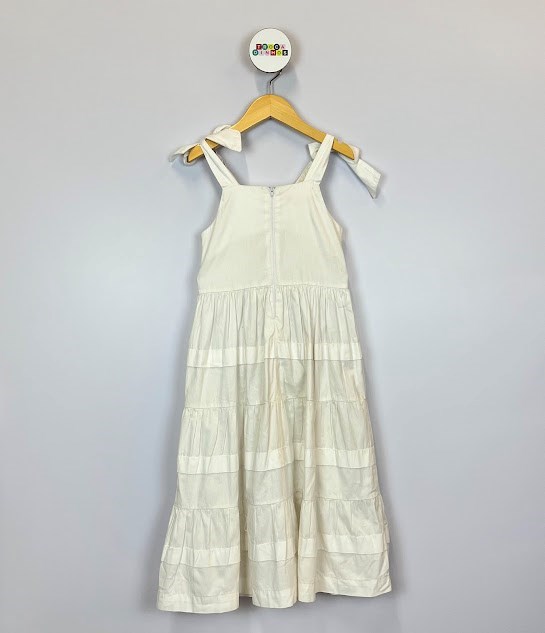 Vestido Longo Infantil Little Club Branco