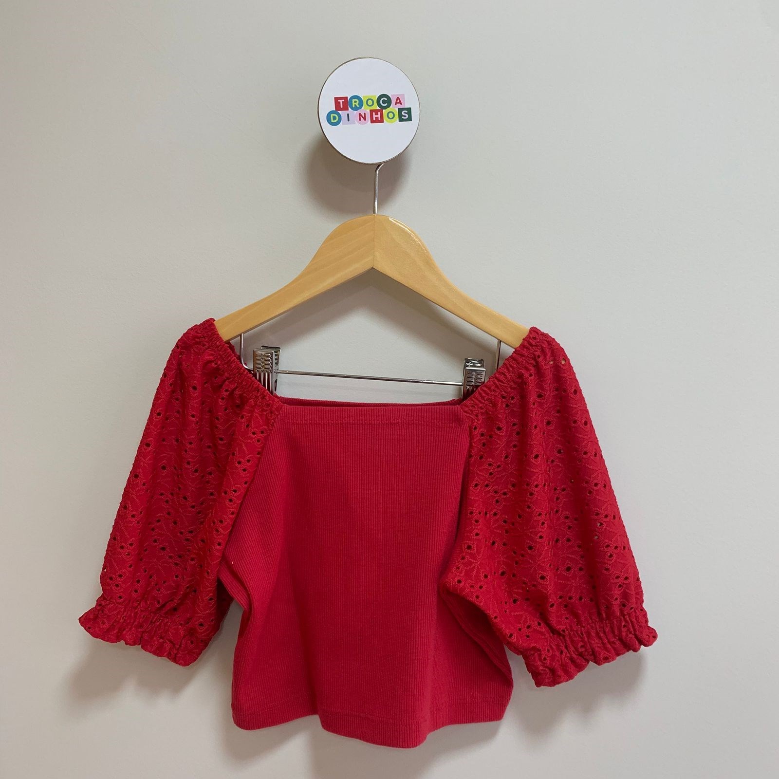 Blusa Ciganinha Vermelha 