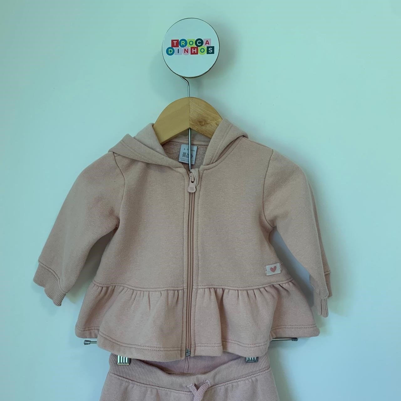 Conjunto Moletom rosê