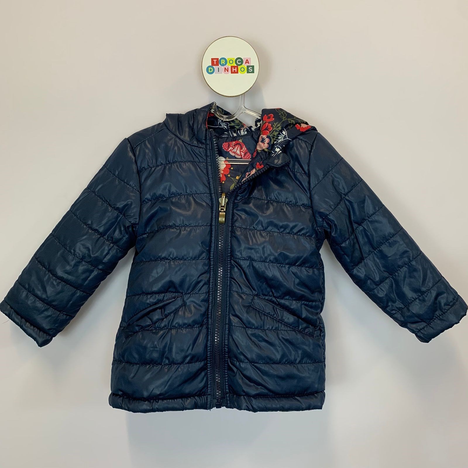 Casaco infantil dupla face - PUC