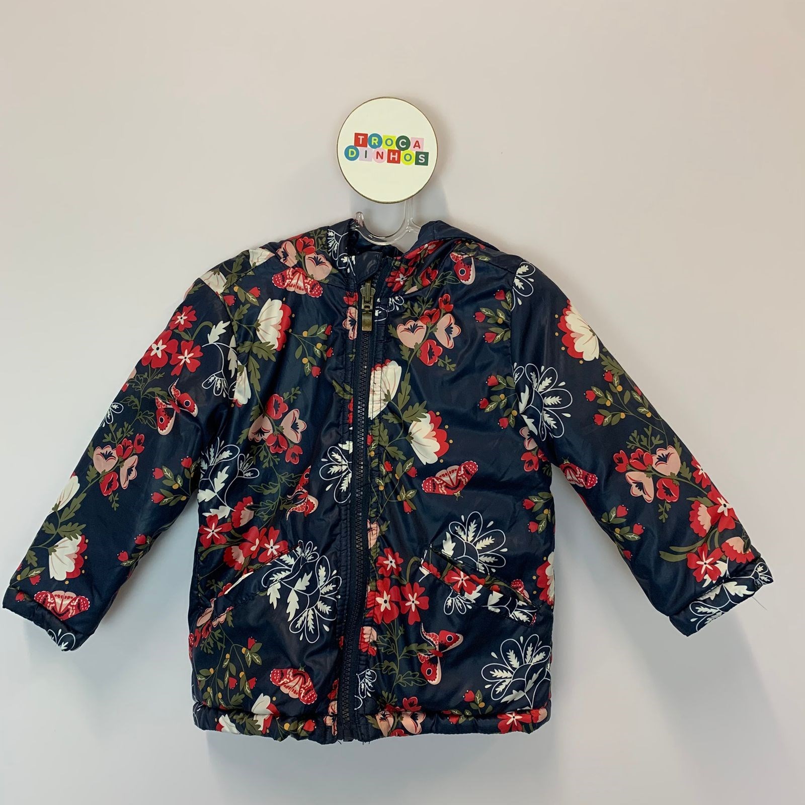 Casaco infantil dupla face - PUC