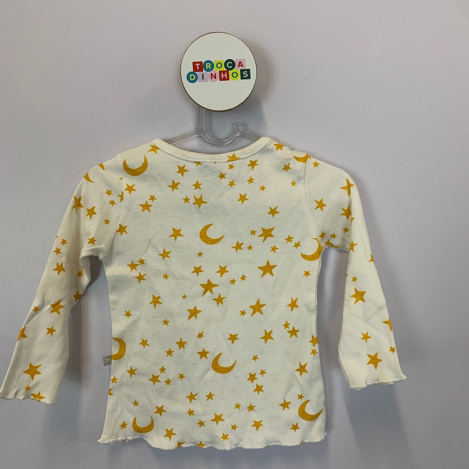 Blusa de pijama estrelhinha