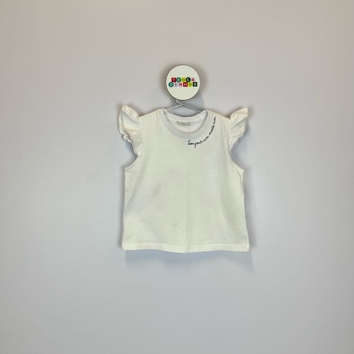 Blusinha Regata Um Mais Um Branca