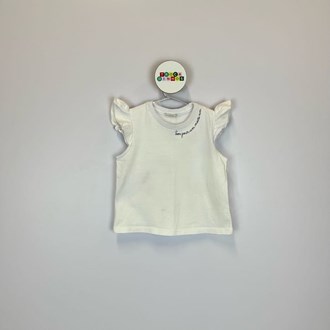 Blusinha Regata Um Mais Um Branca