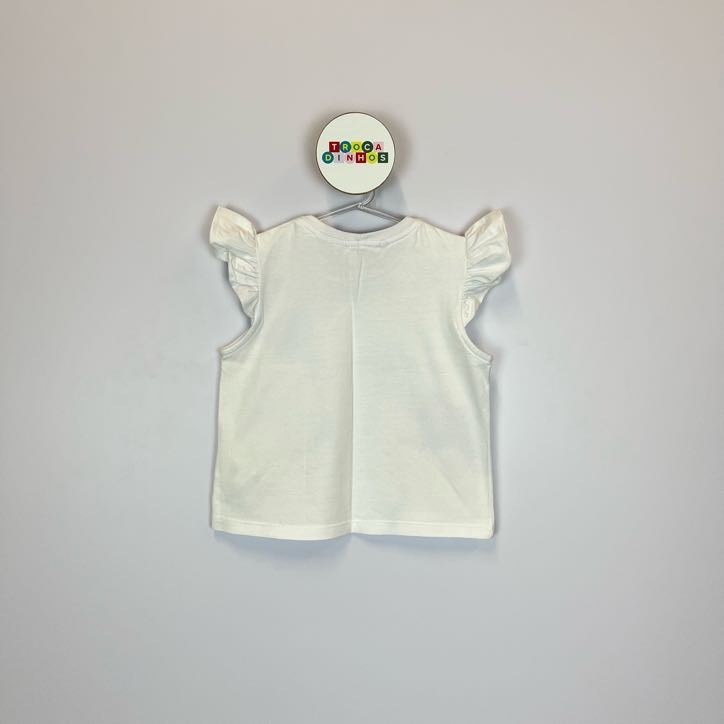 Blusinha Regata Um Mais Um Branca