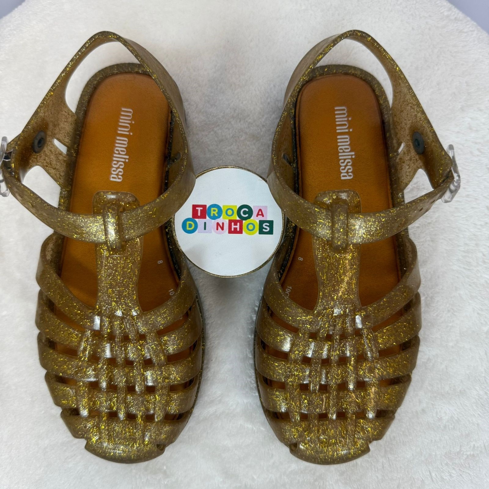 Sandália Mini Melissa Infantil Possession Shiny