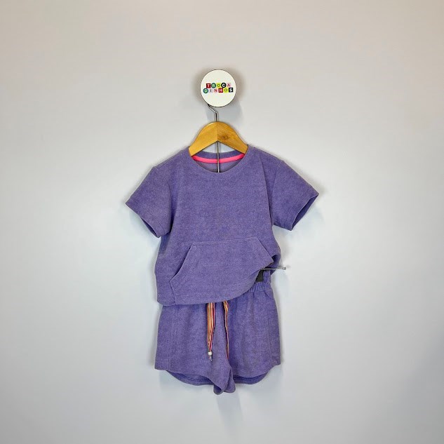 Conjunto Infantil Bia Folchetti Roxo