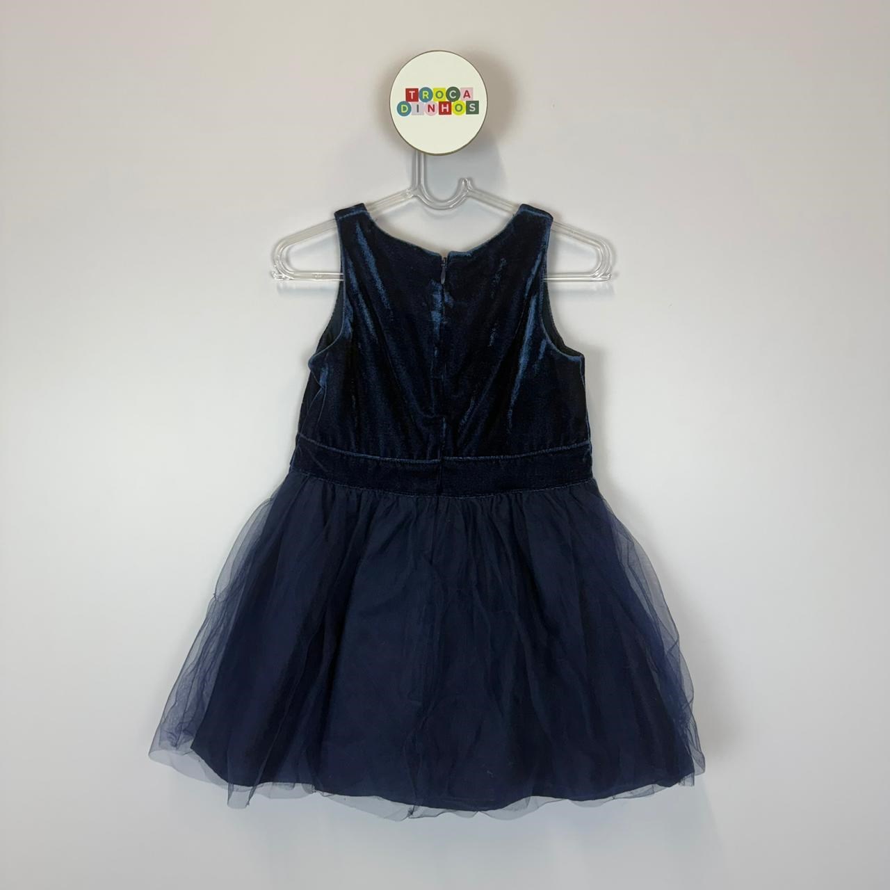 Vestido azul marinho carter's