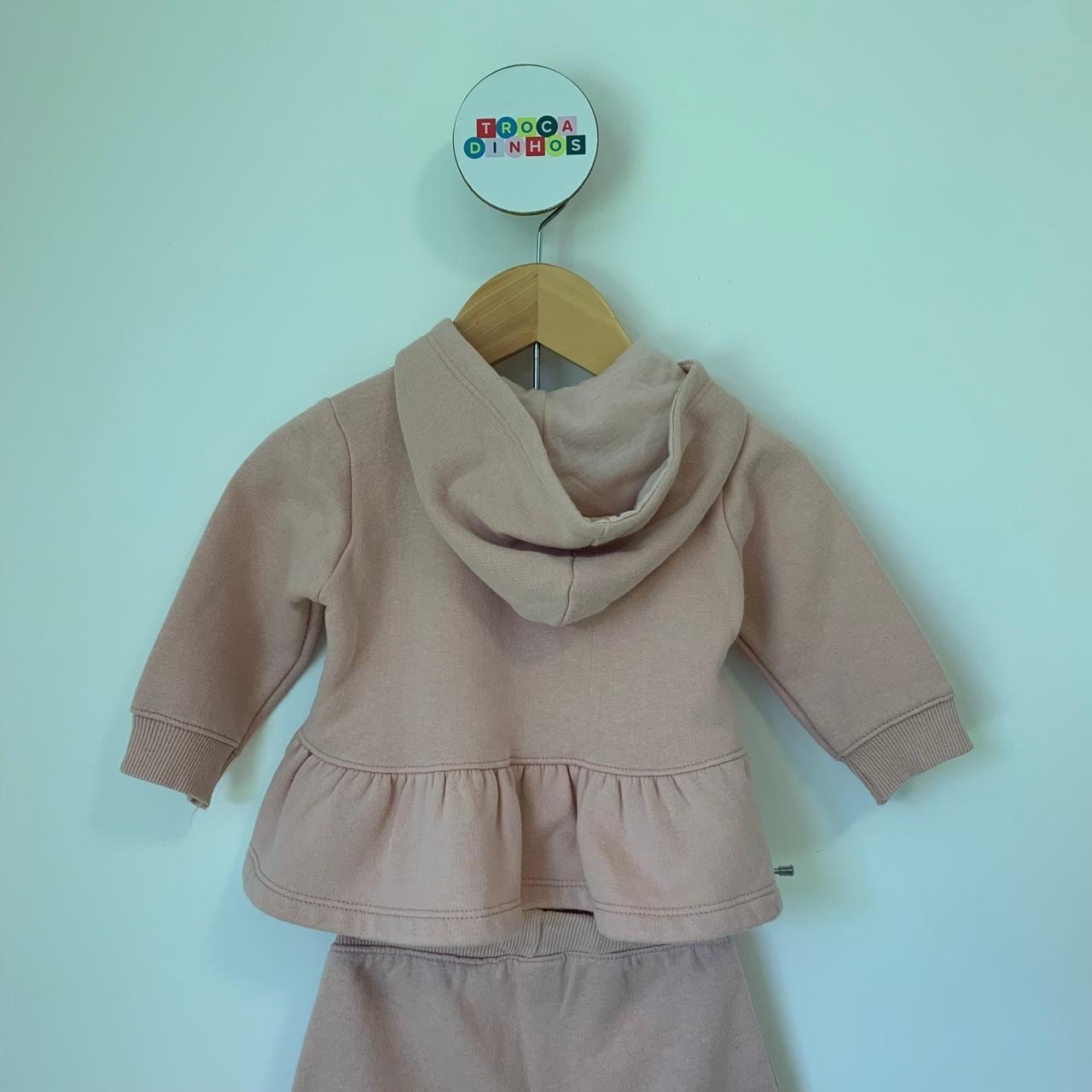 Conjunto Moletom rosê