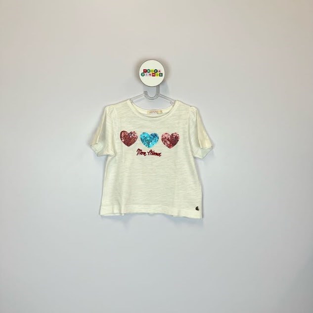 Blusinha Infantil Le Lis Petit Branca