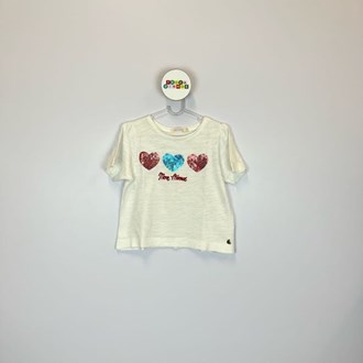 Blusinha Infantil Le Lis Petit Branca
