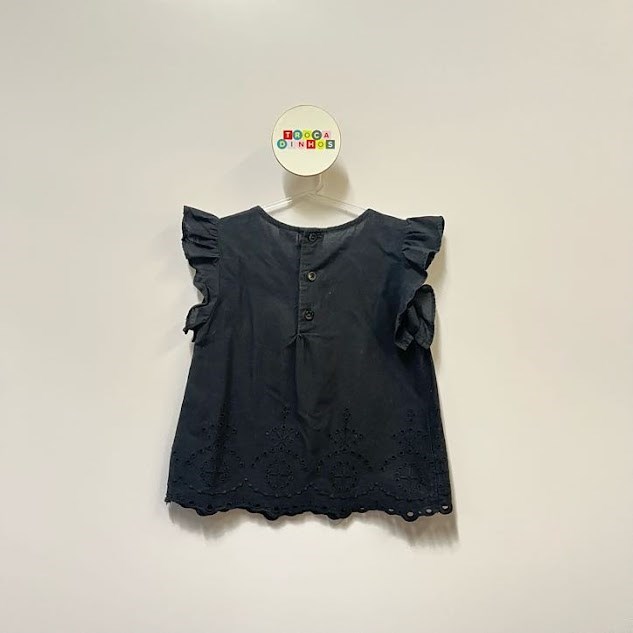 Bata Infantil Carter’s Preta