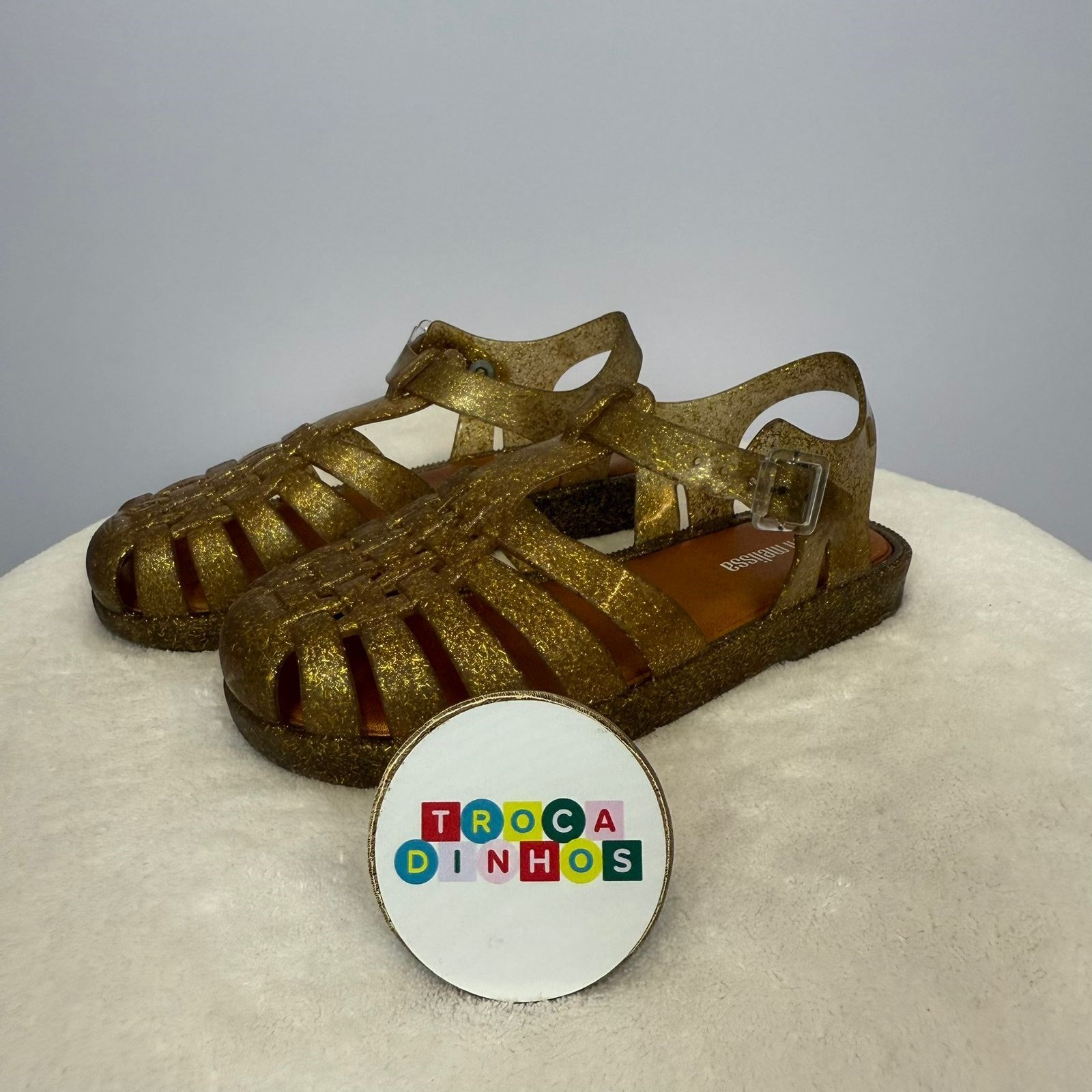 Sandália Mini Melissa Infantil Possession Shiny