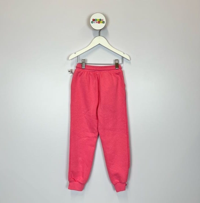 Calça Moletom Infantil Poim Rosa