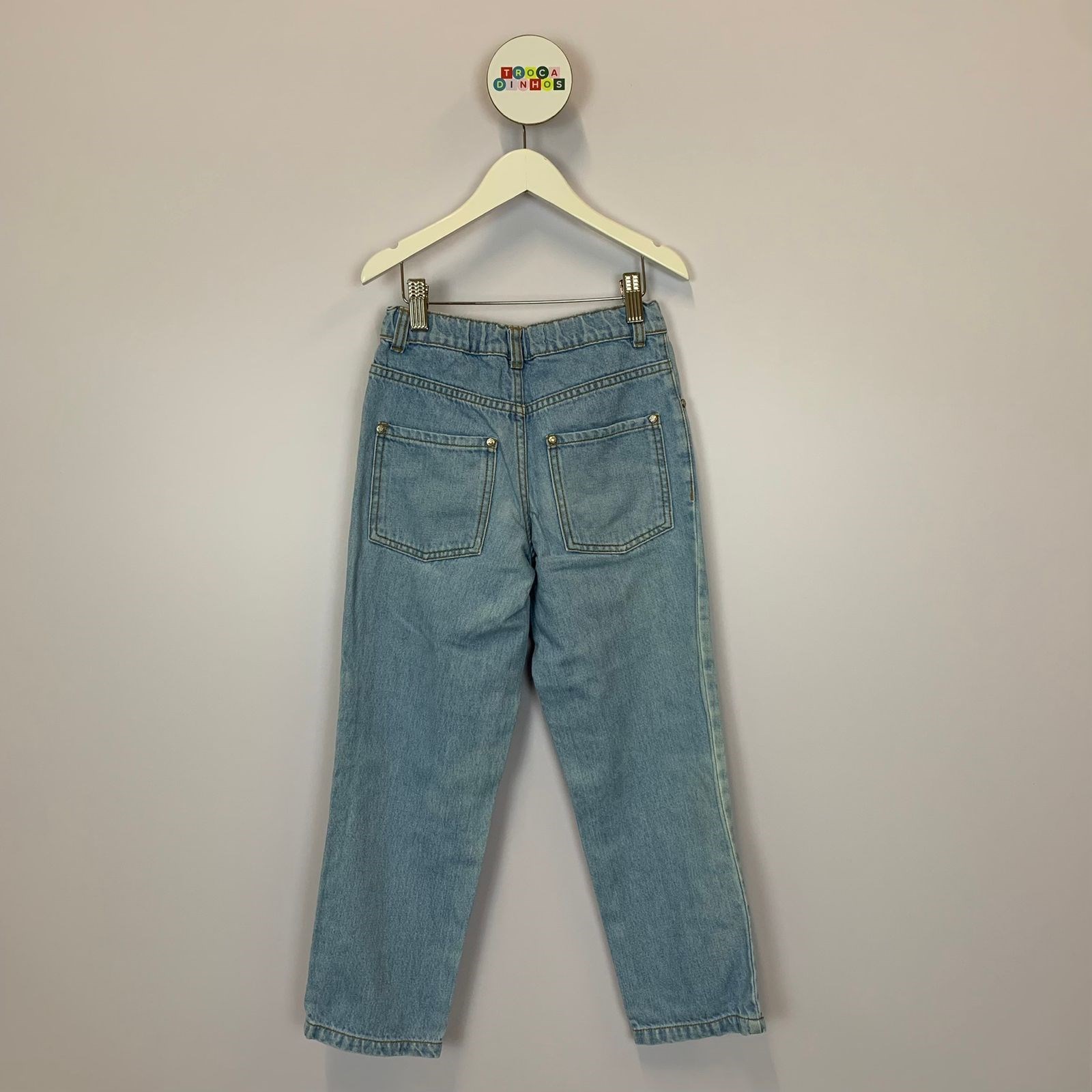 Calça Jeans reta Bentô