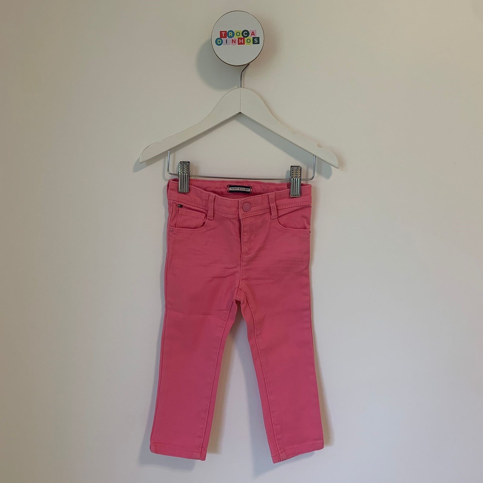 Calça rosa skinny - Tommy Hilfiger