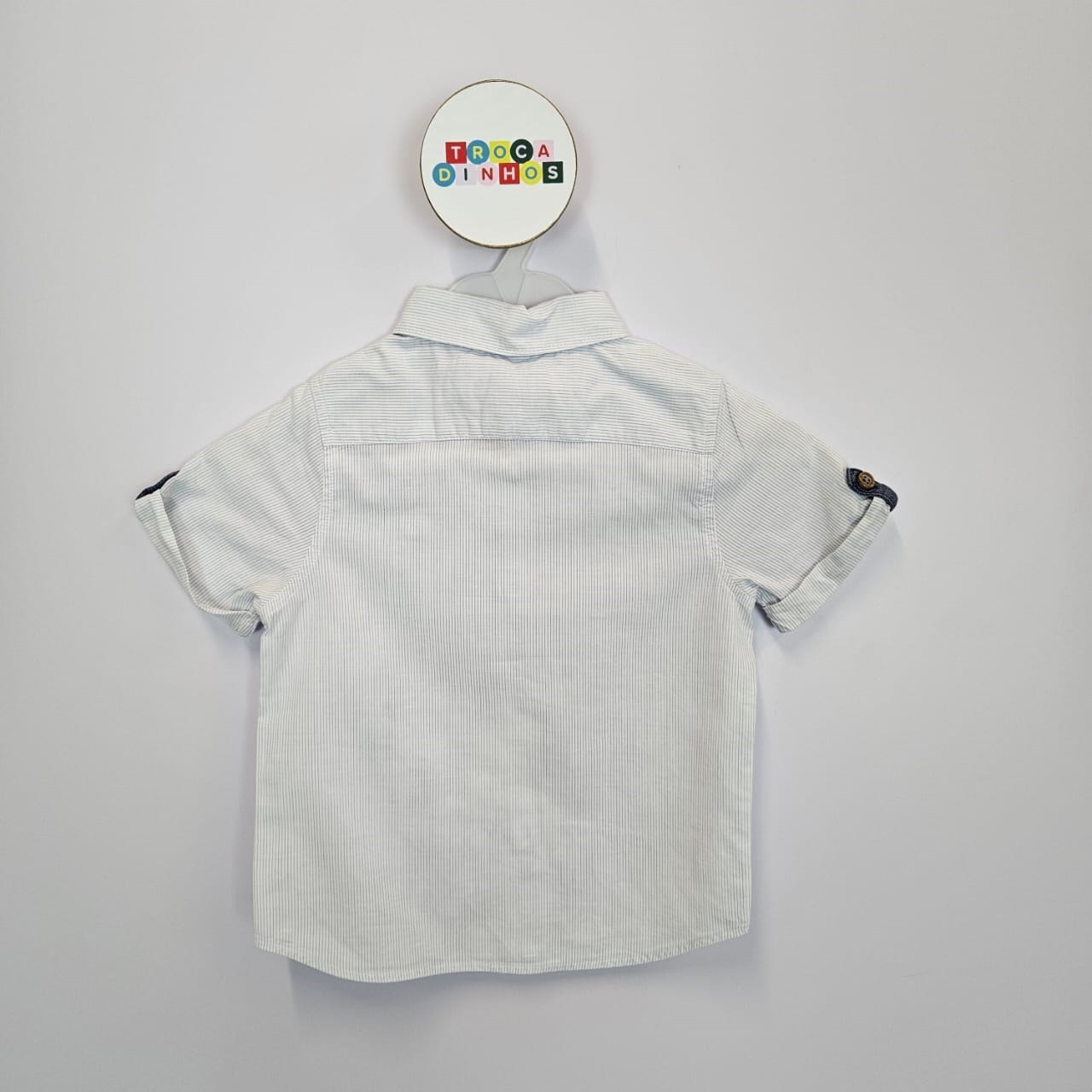 Camisa Listrada Zara 