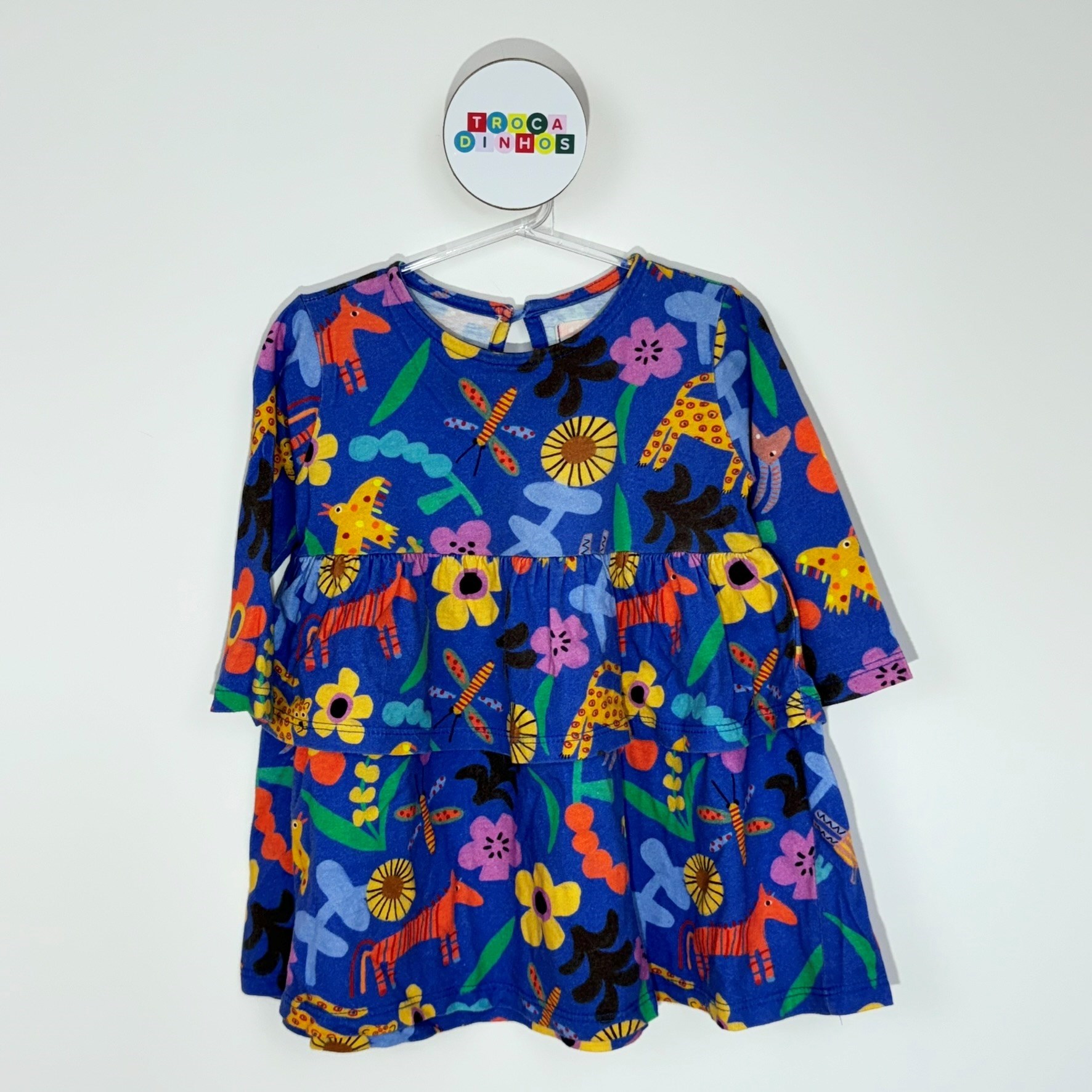 Vestido estampado Fábula