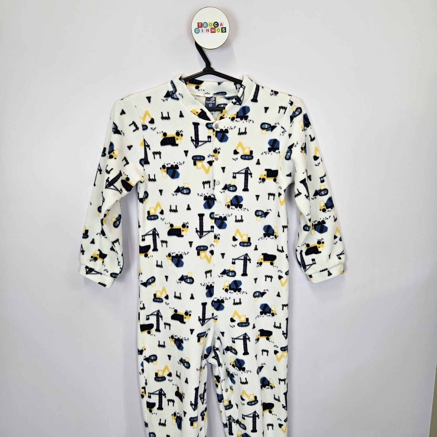 Macacão pijama de fleece - Tip Top