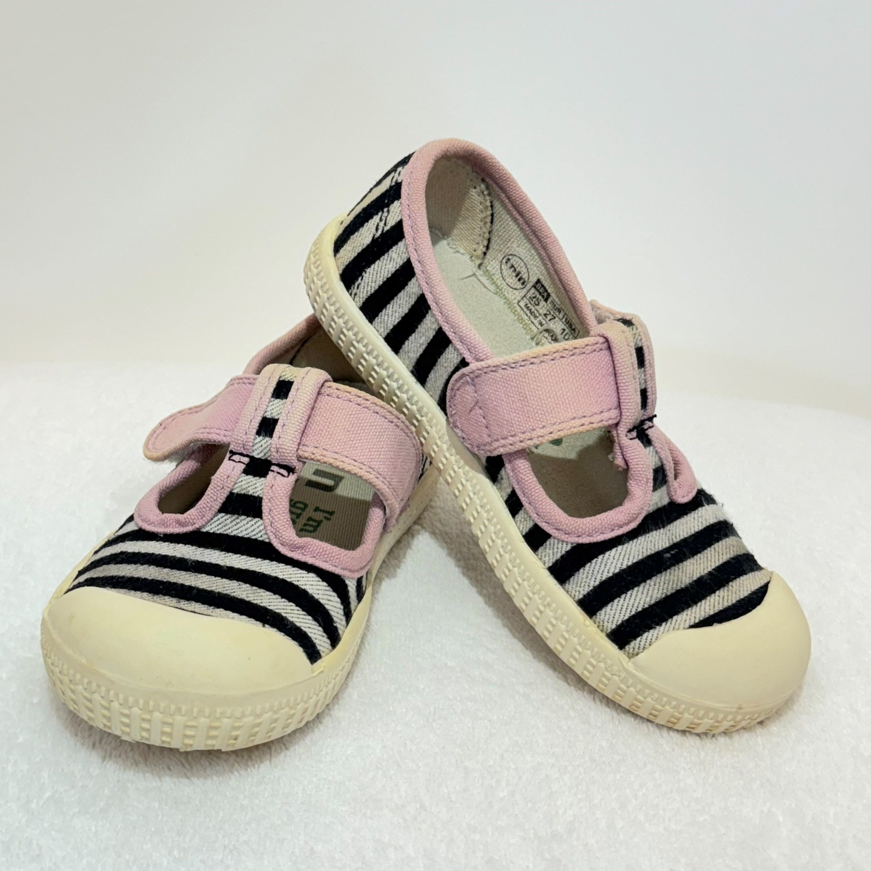 Talbot Tnin listrado com rosa