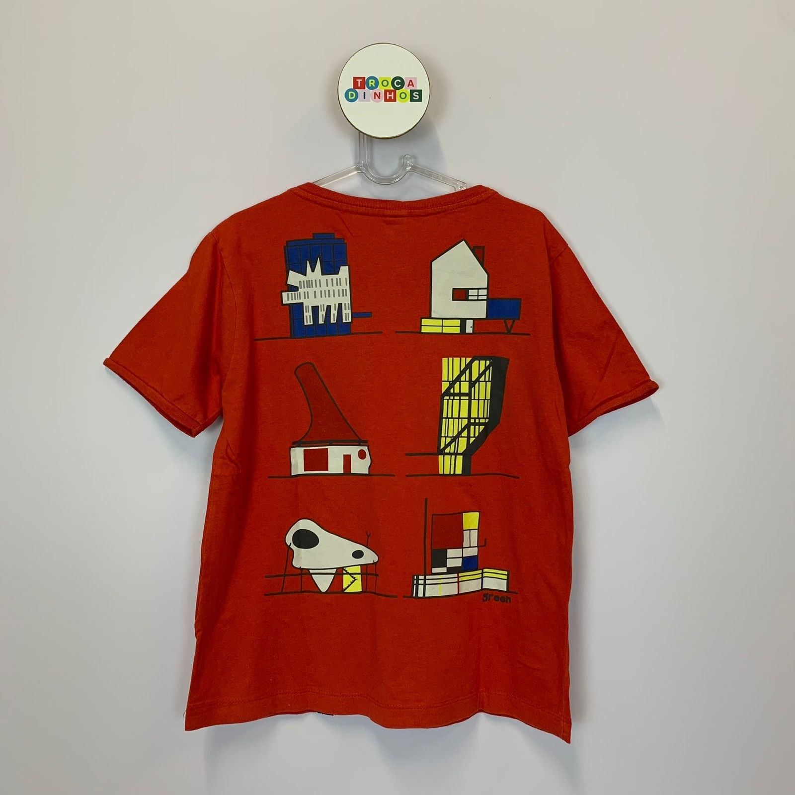 Camiseta Green vermelha