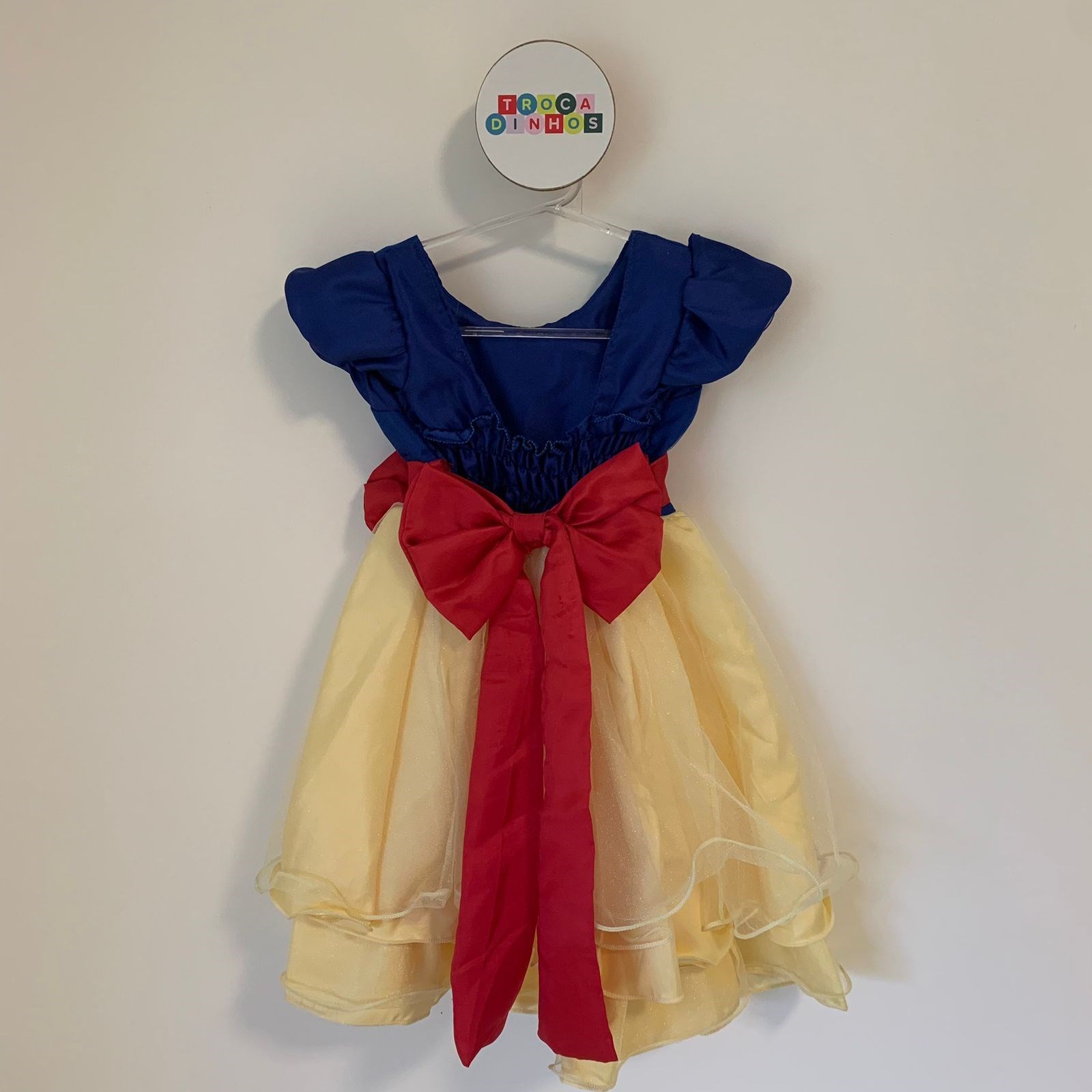 Vestido fantasia branca de neve