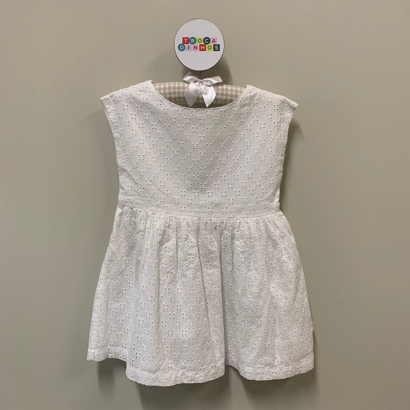 Vestido branco - Zara