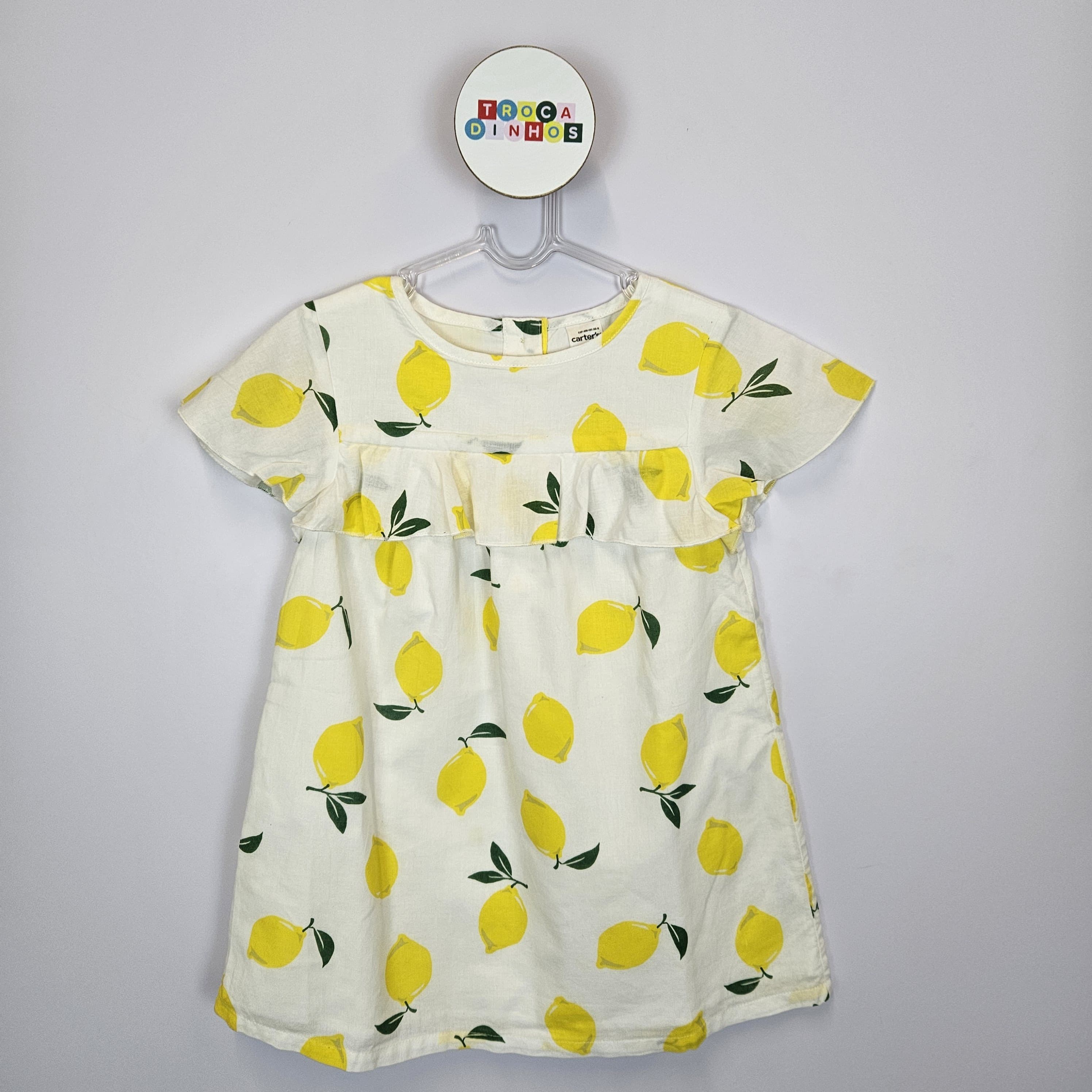 Vestidinho de Limão Carter´s