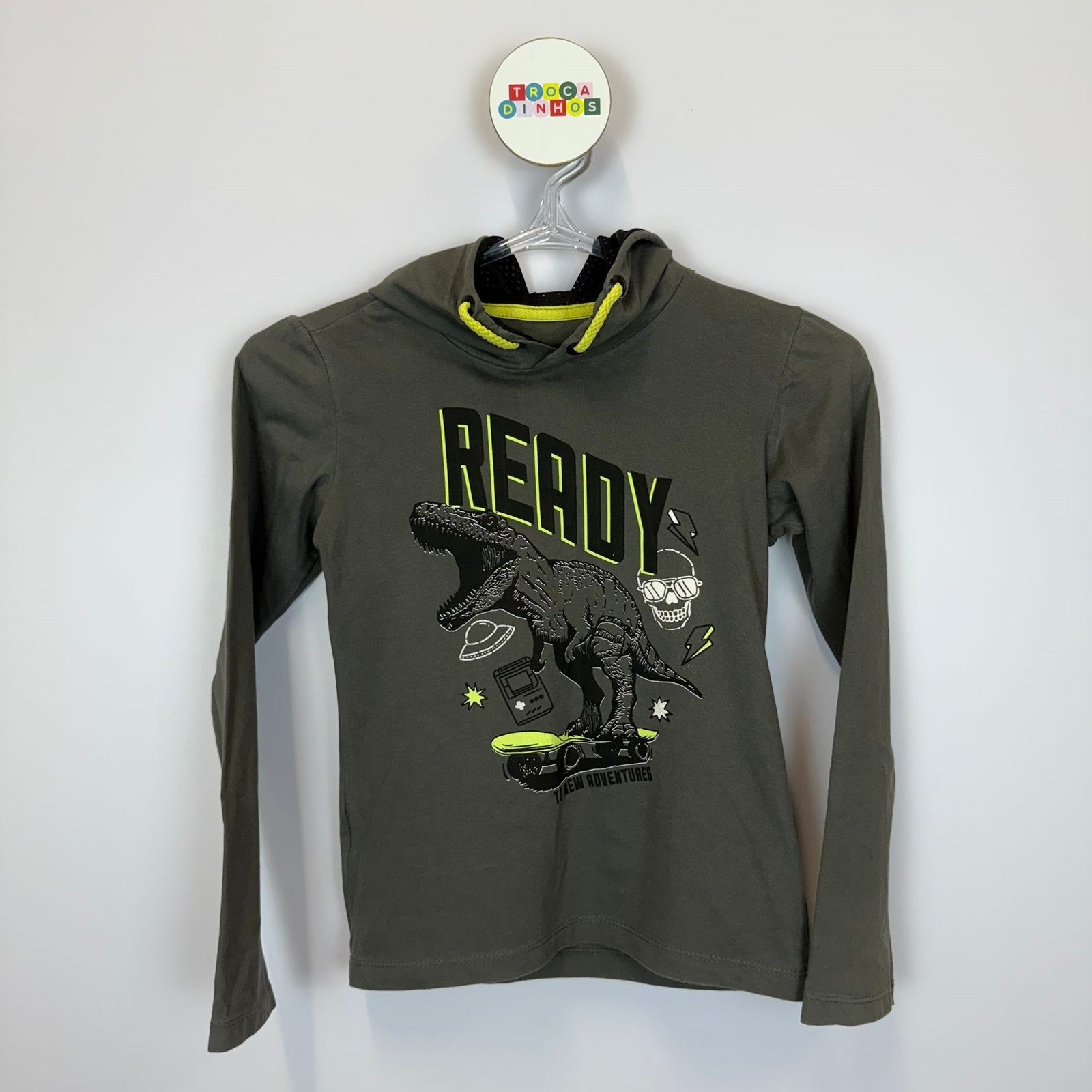 Camiseta Infantil Manga Longa