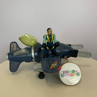 Avião Sky Racer Tornado Jet Imaginext Fisher Price - Mattel