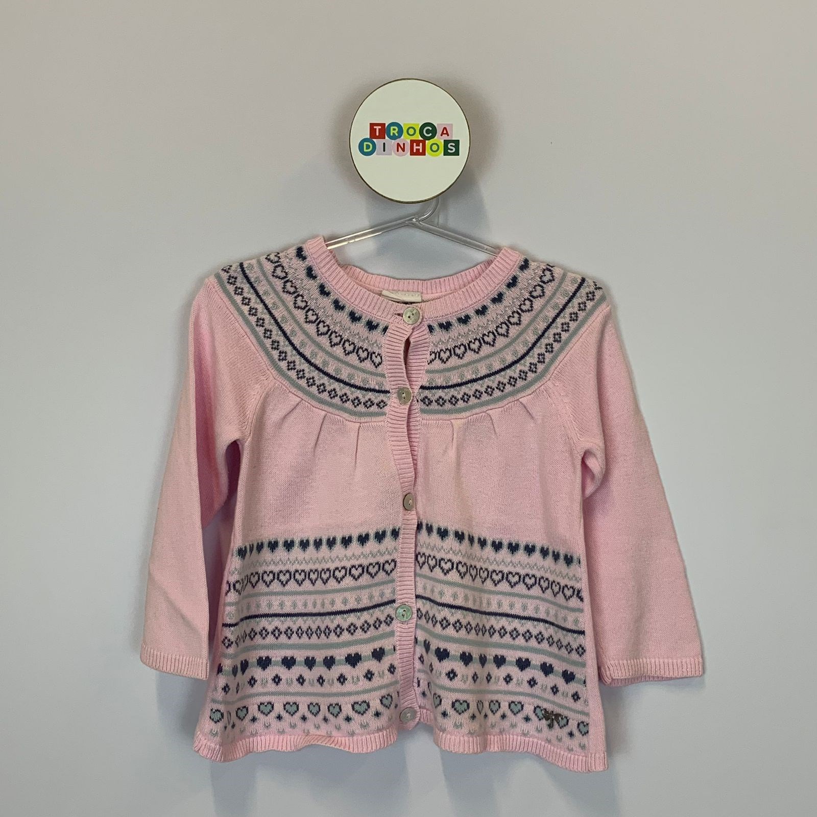 Casaquinho Puc estilo tricô