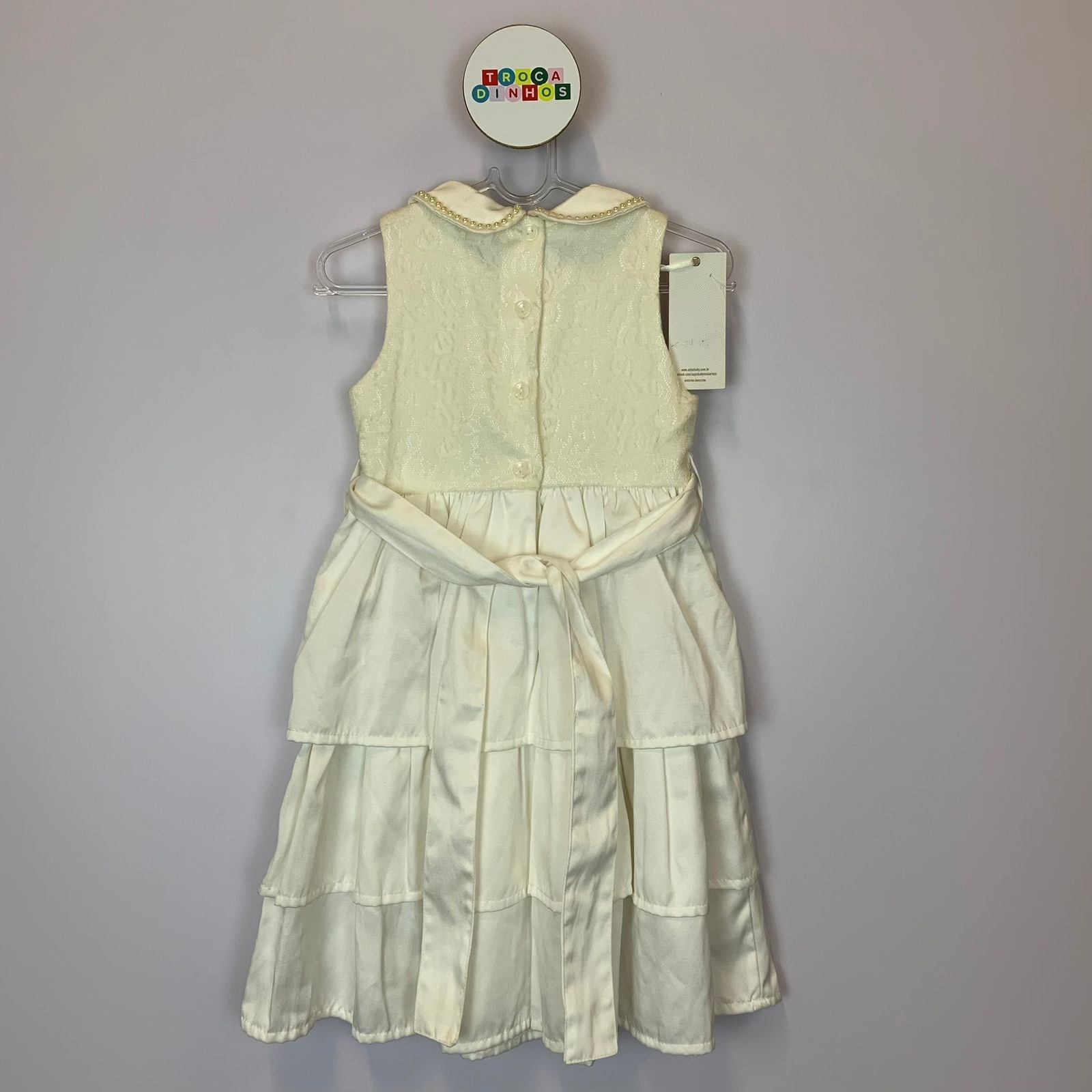 Vestido anjos baby - produto NOVO