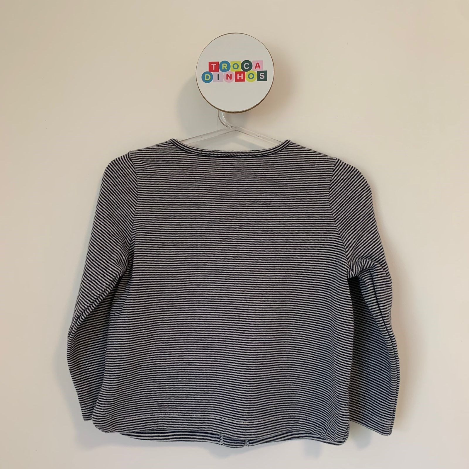 Casaco listrado - Petit Bateau