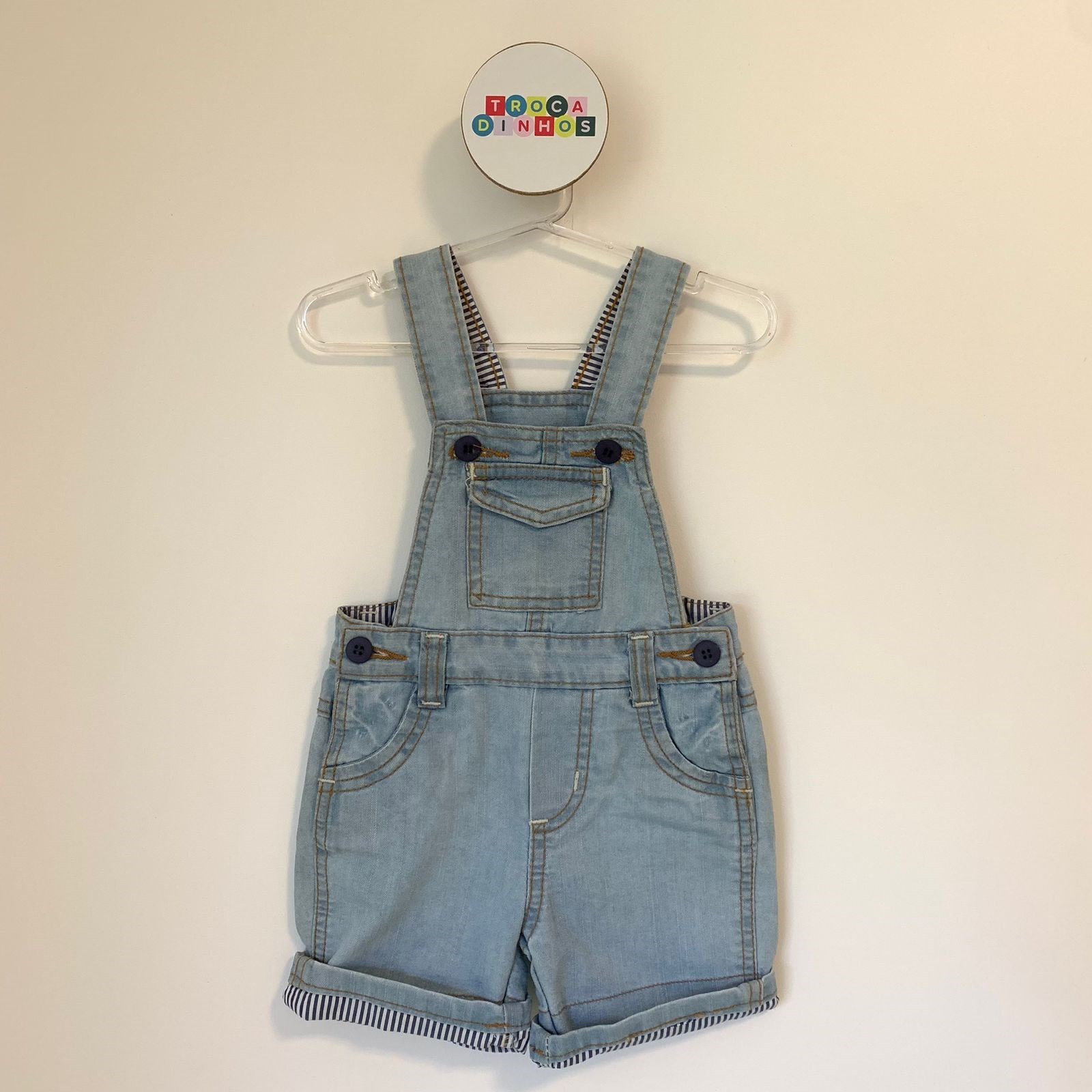 Jardineira Teddy Boom