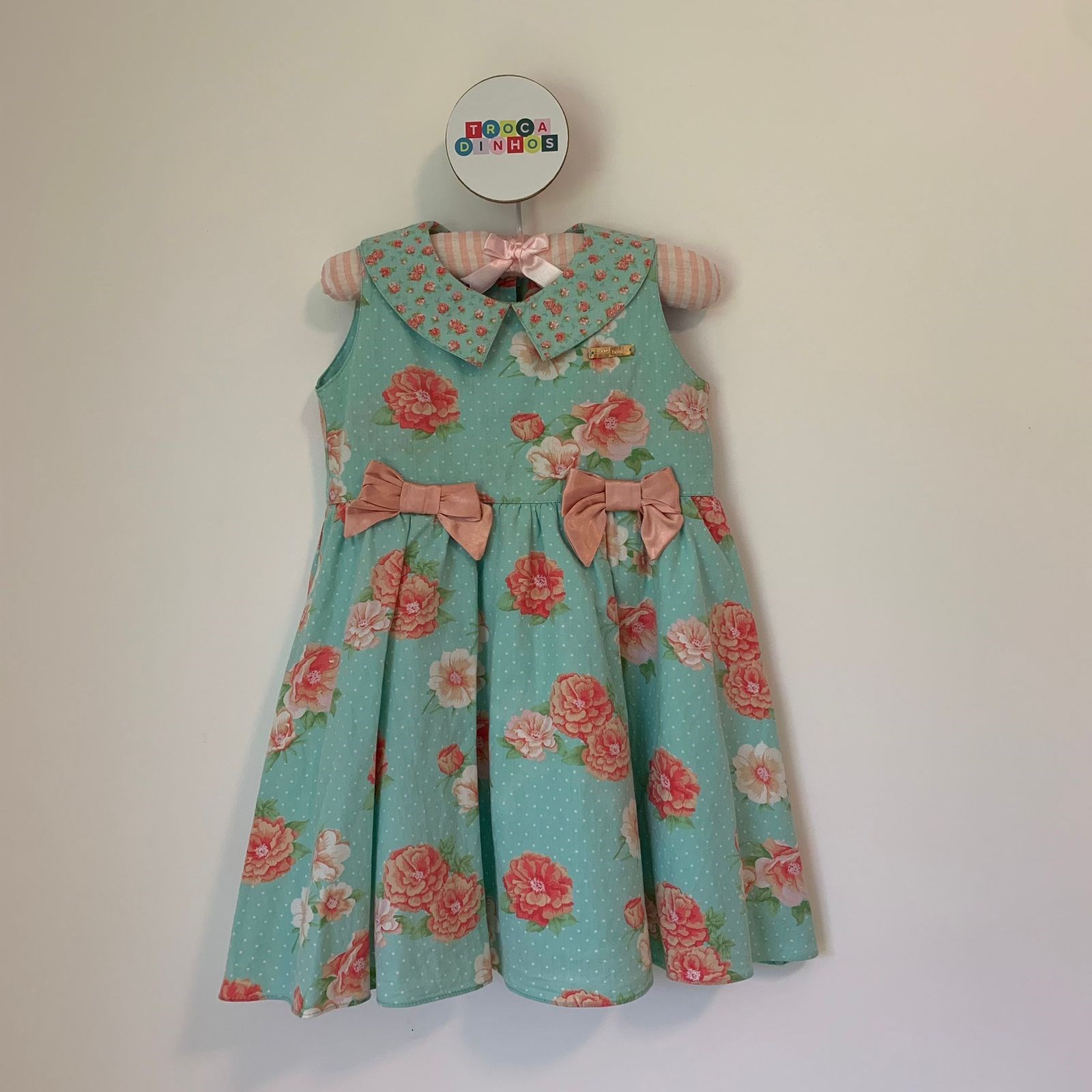 Vestido composê romântico - 100% Bonitin