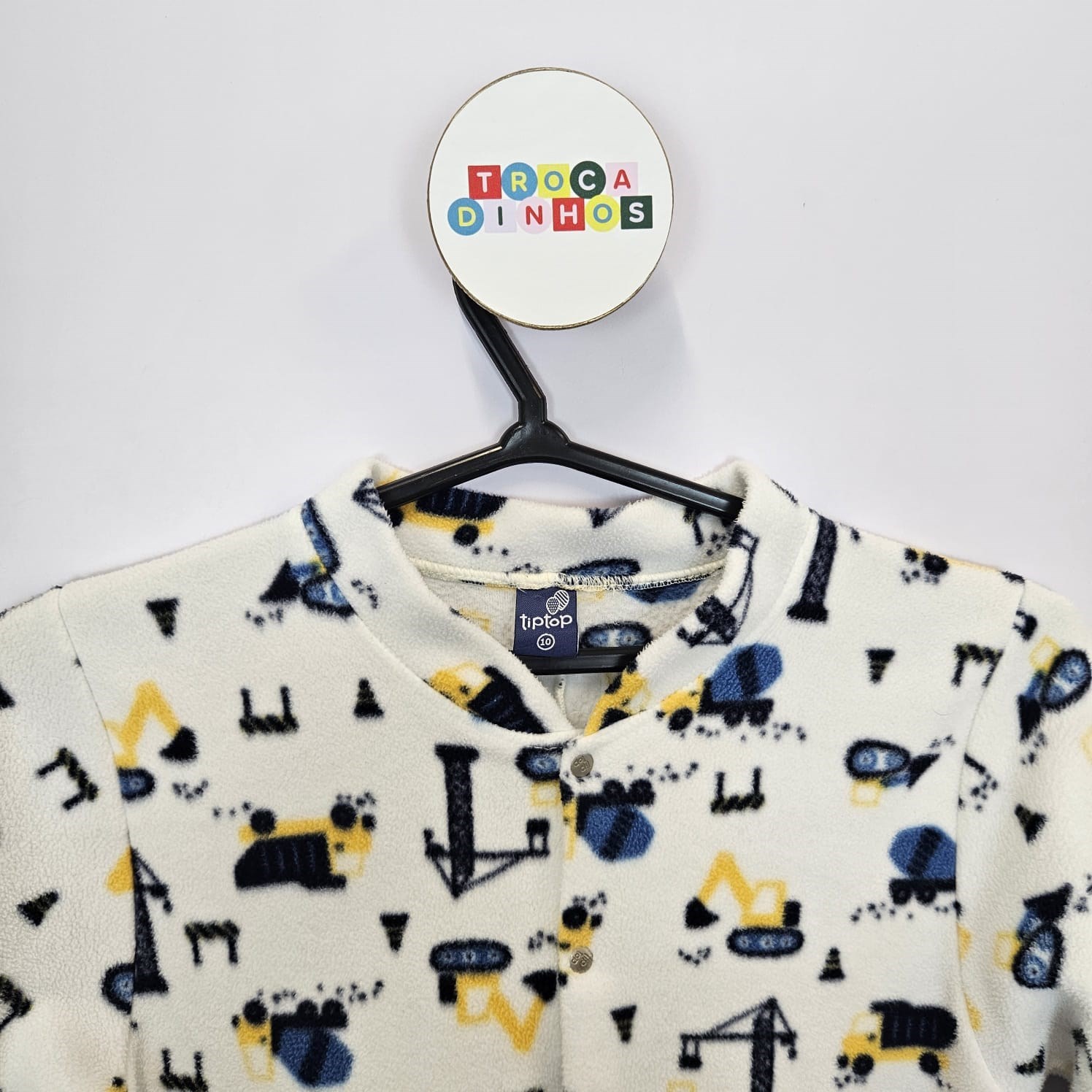Macacão pijama de fleece - Tip Top