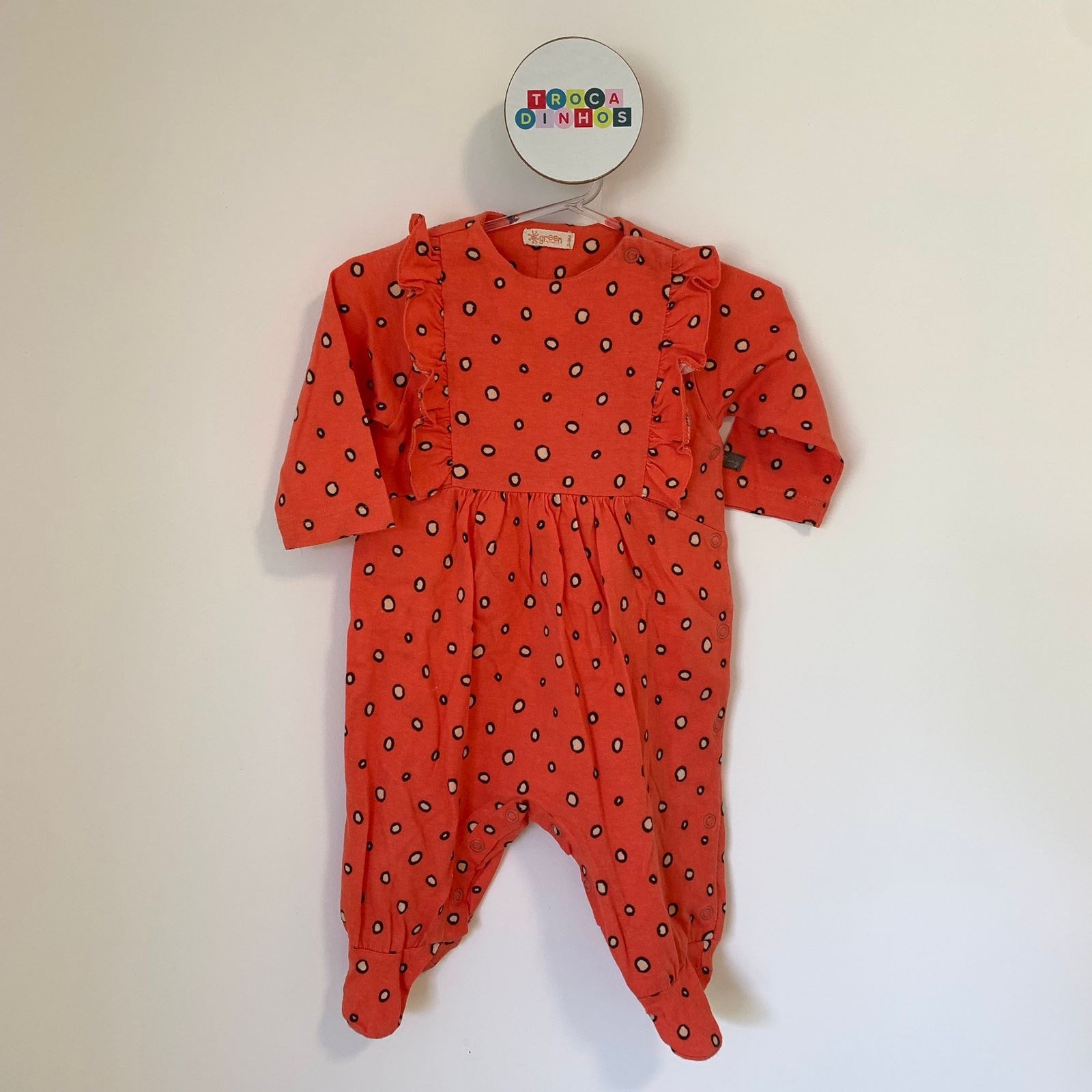 Conjunto Green - macacão + turbante