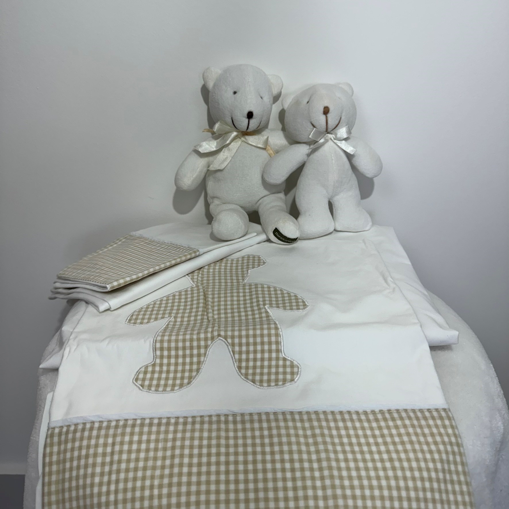 Jogo de lençol para berço americano - 300 fios