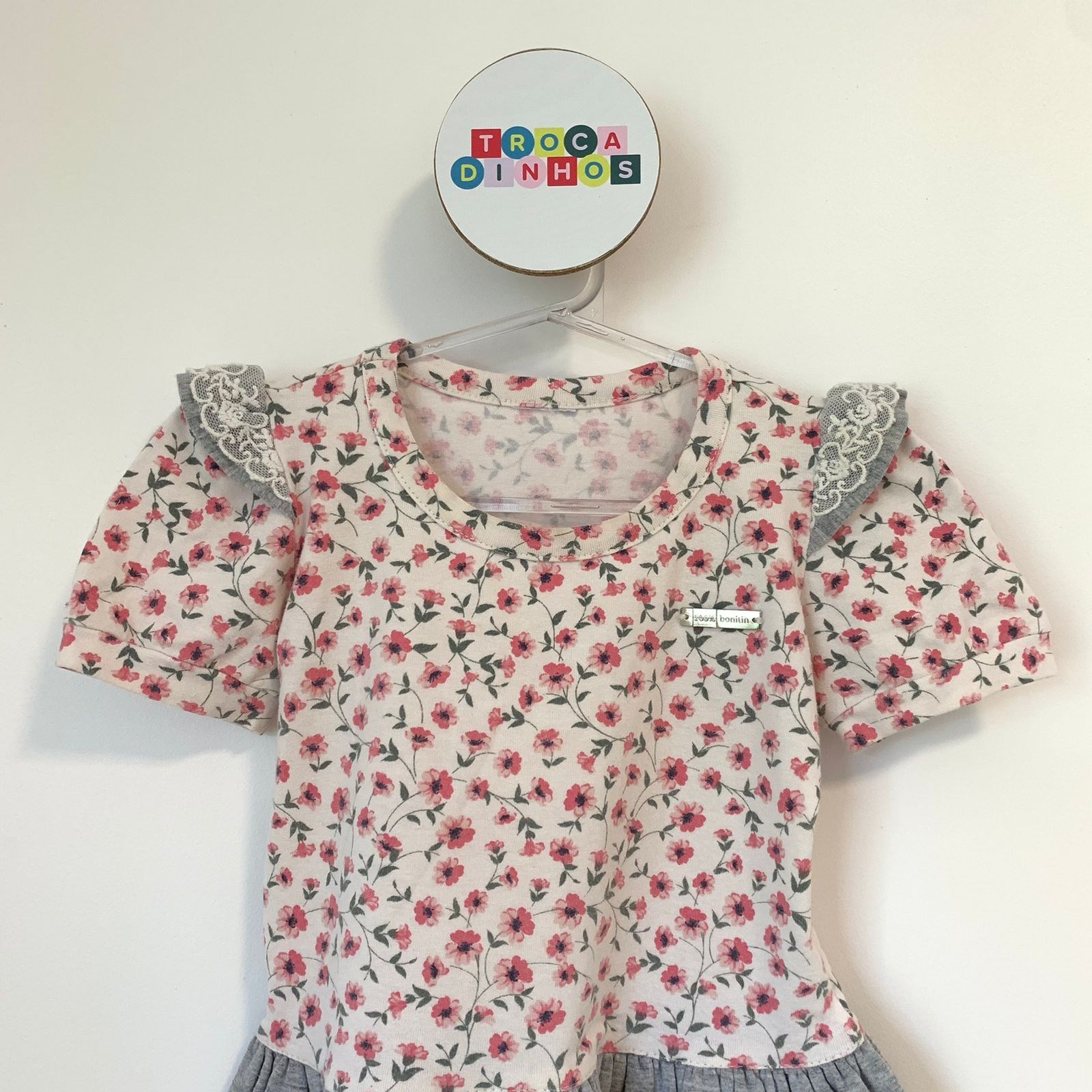 Vestido floral - 100% Bonitin