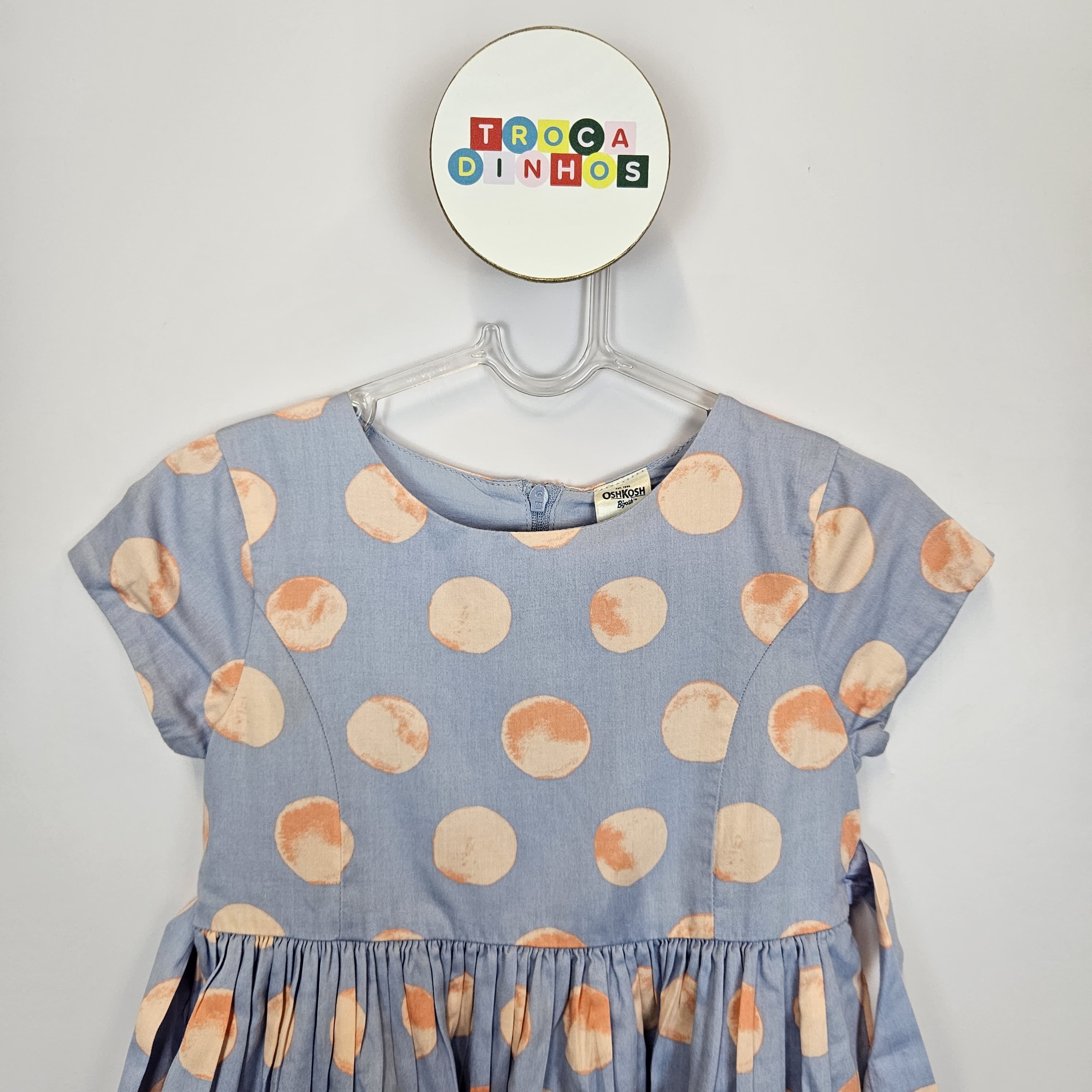 Vestido de bolinhas OshKosh