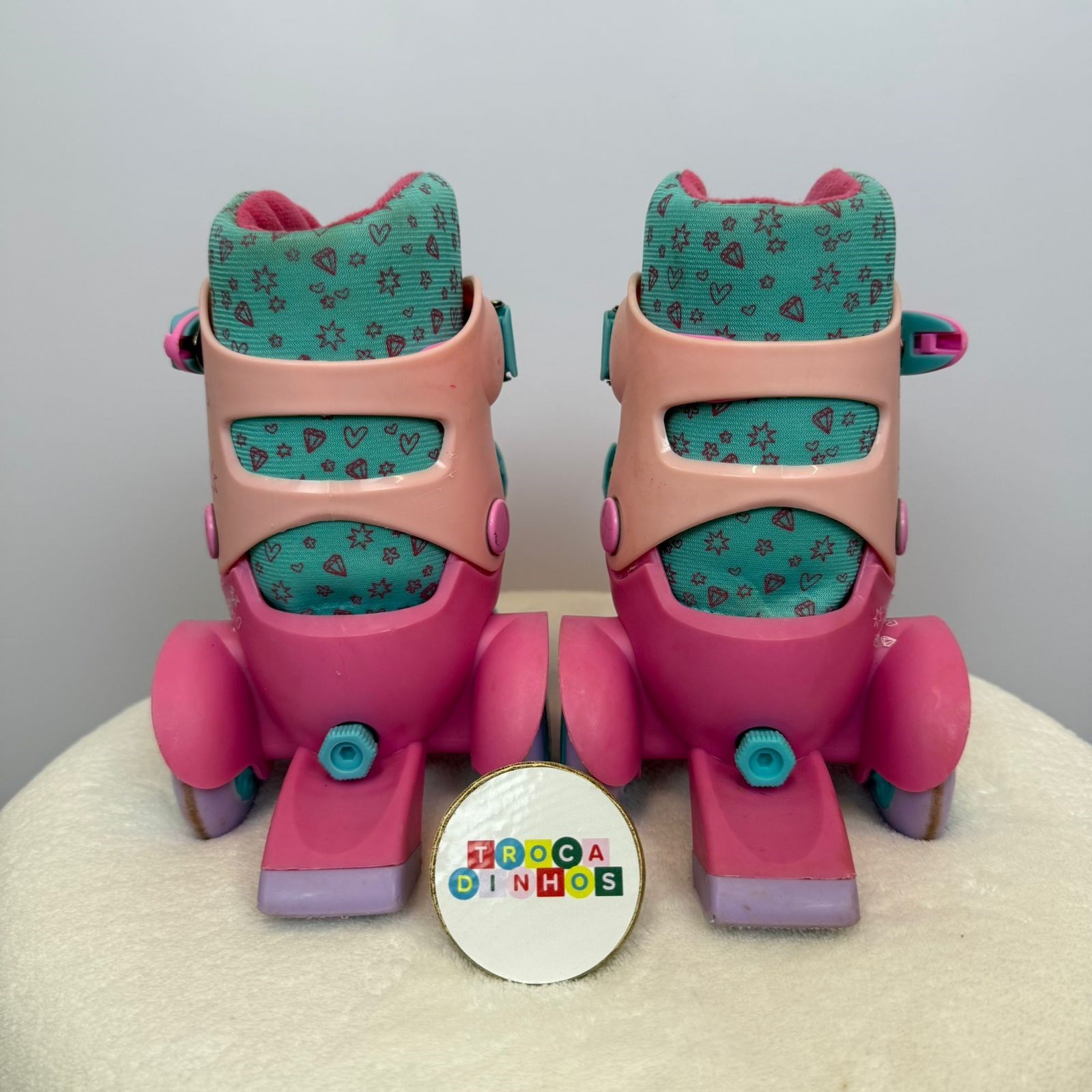 Patins Infantil Roller Ajustável Belinda 27-30