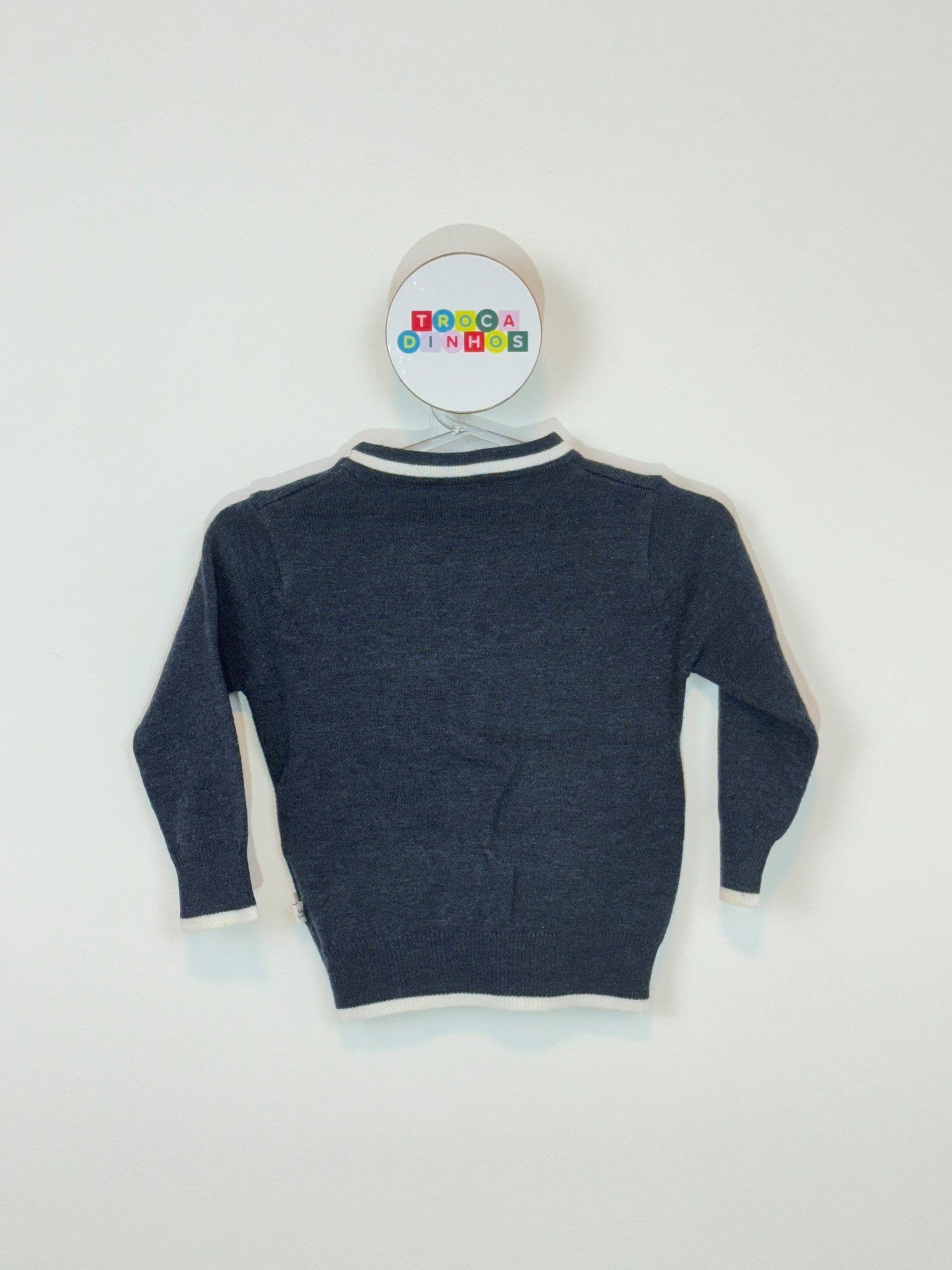 Tricô azul marinho - Teddy Boom