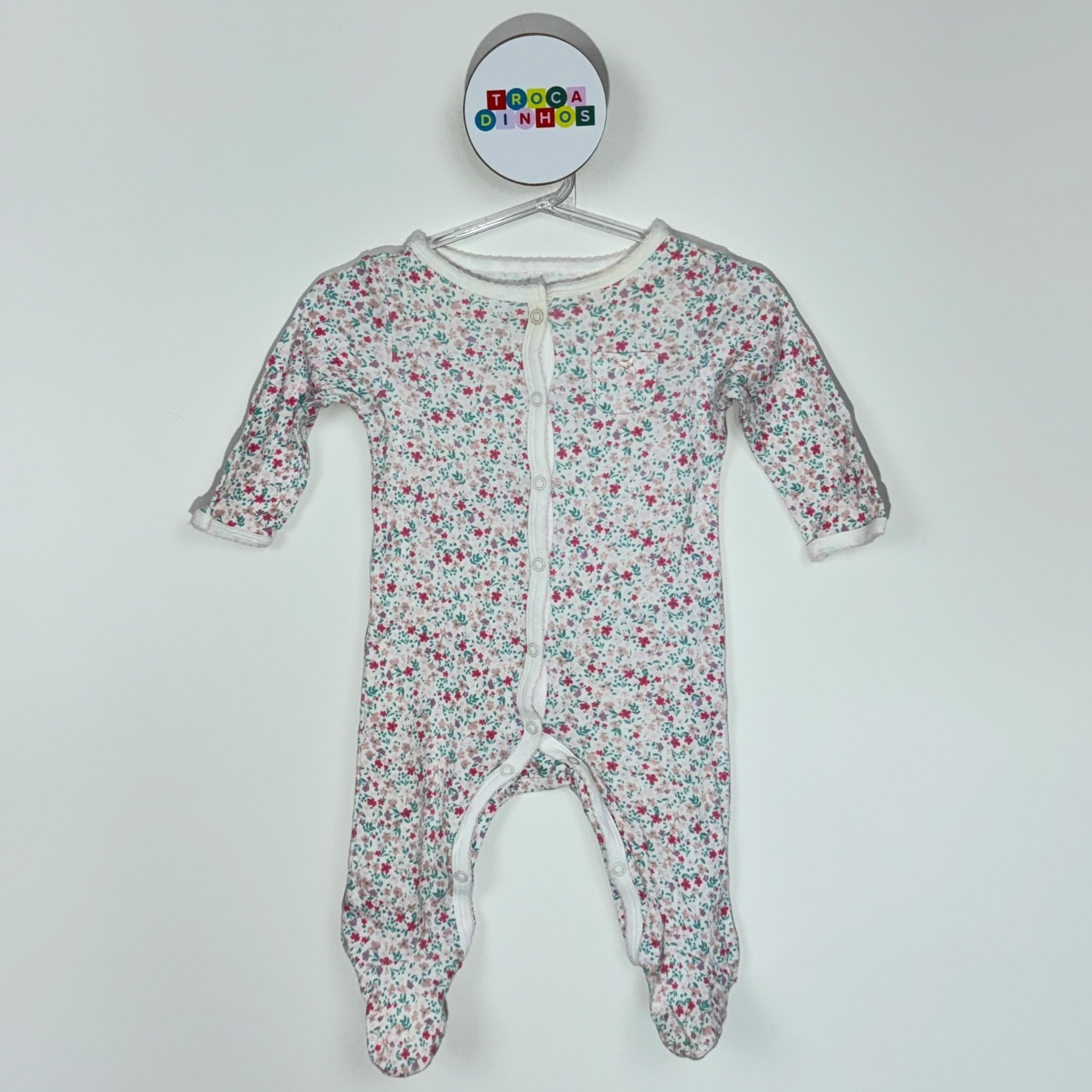 Macacão de manga longa Carter's