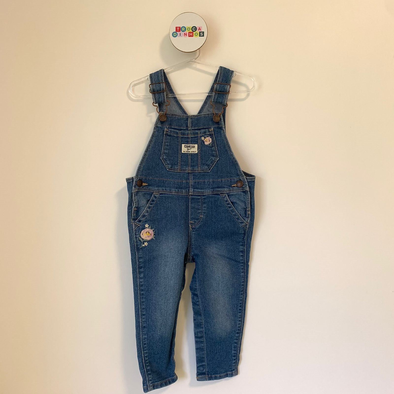 Jardineira Jeans OshKosh B'gosh