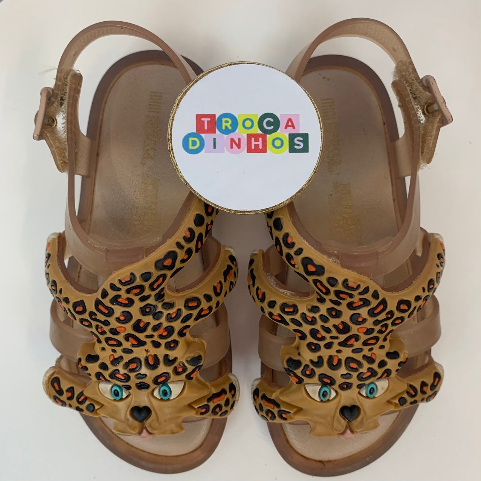 Sandália onça Melissa
