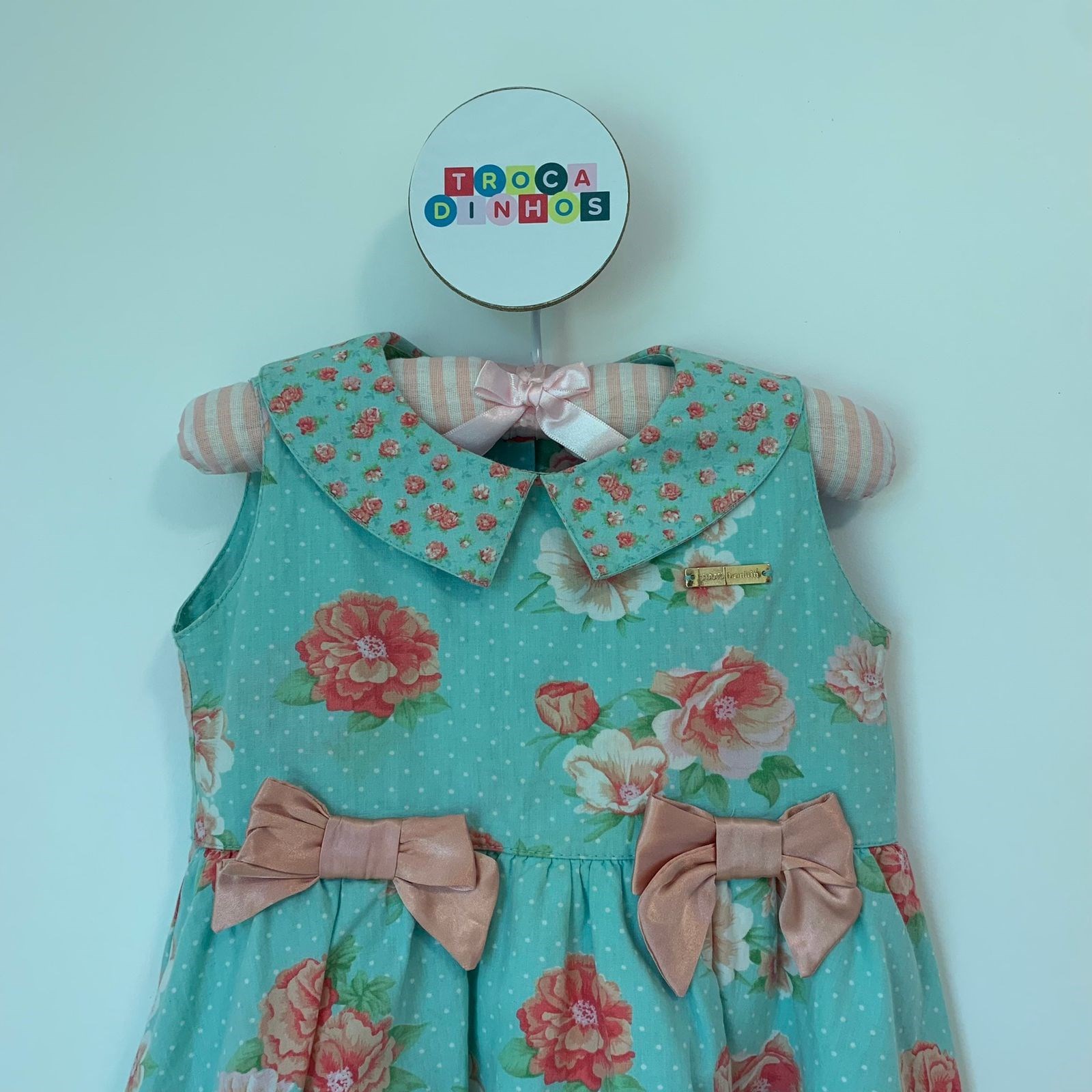 Vestido composê romântico - 100% Bonitin