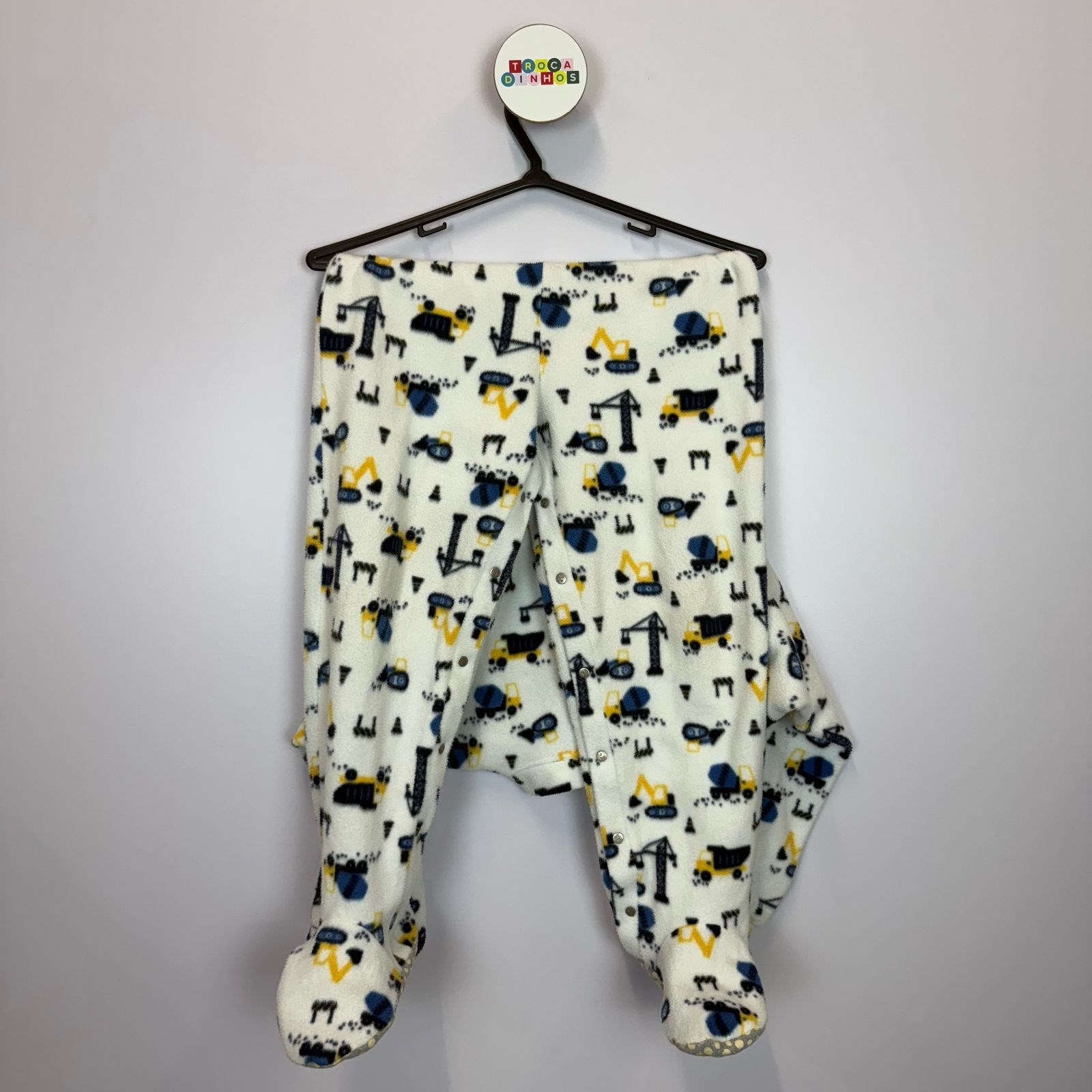 Macacão pijama de fleece - Tip Top