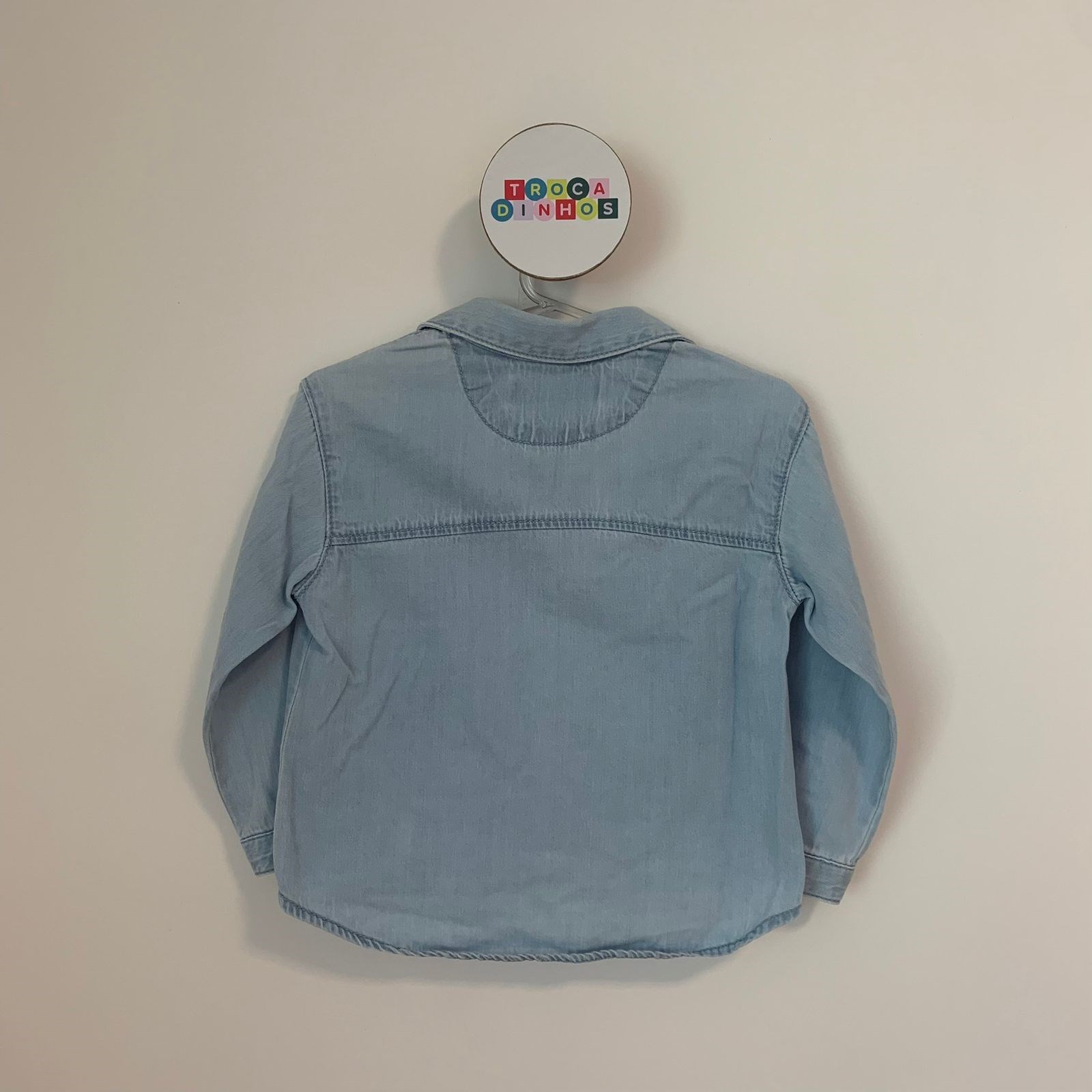 Camisa jeans macio - Zara