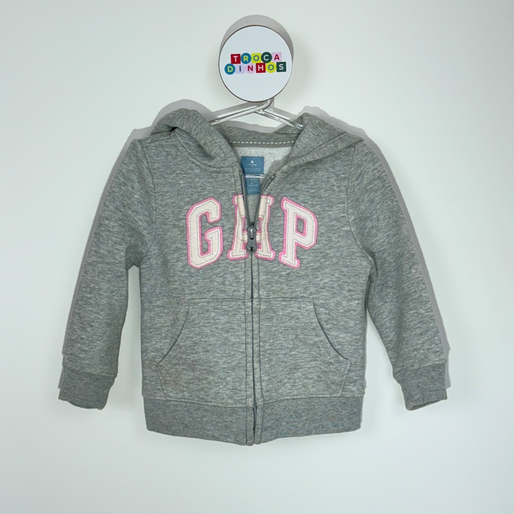 Moletom baby gap em mescla